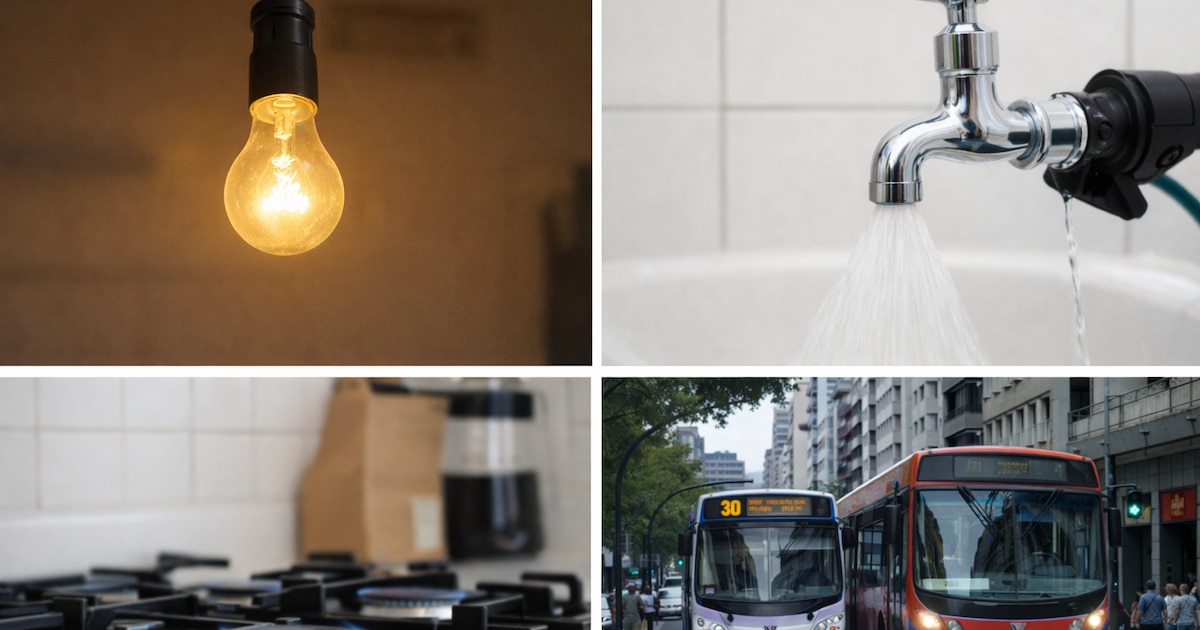 Agosto arranca con subas en tarifas, transporte, alquileres y prepagas