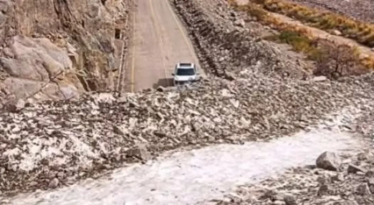 Un derrumbe cortó por completo el Paso de Agua Negra y aún no hay fecha de reapertura