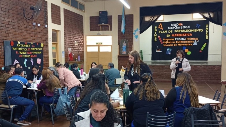 San Juan llevó la formación en matemática a cuatro departamentos alejados