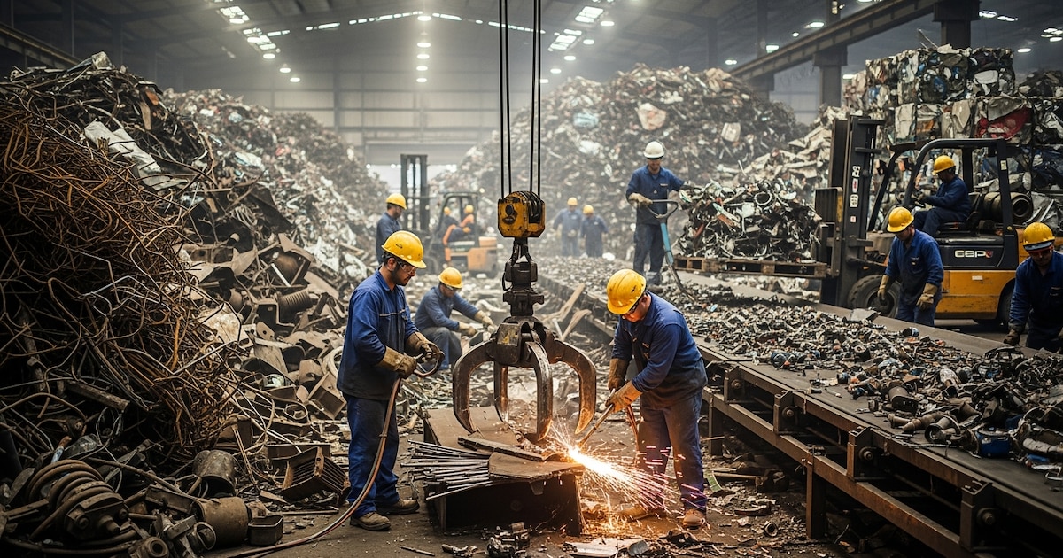 La metalurgia cayó 4,4% y utilizó apenas el 39,2% de su capacidad en julio